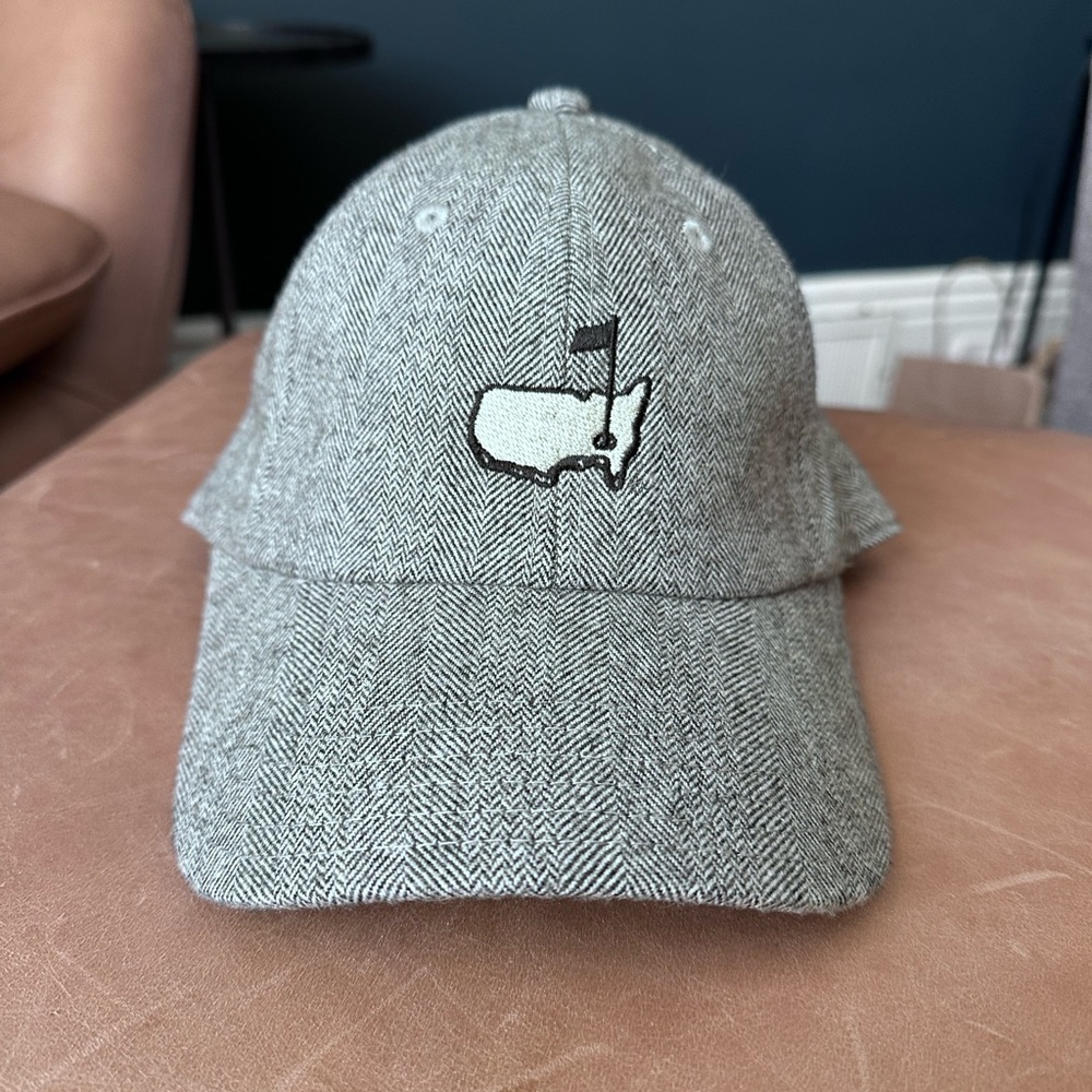 Masters Augusta National Gray Herringbone Cap